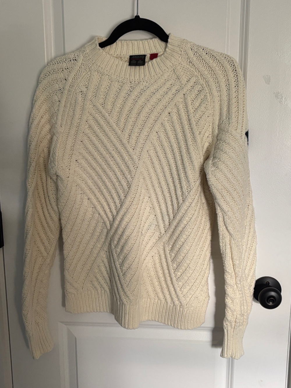 Musto Cream Cable Knit Women's Sweater